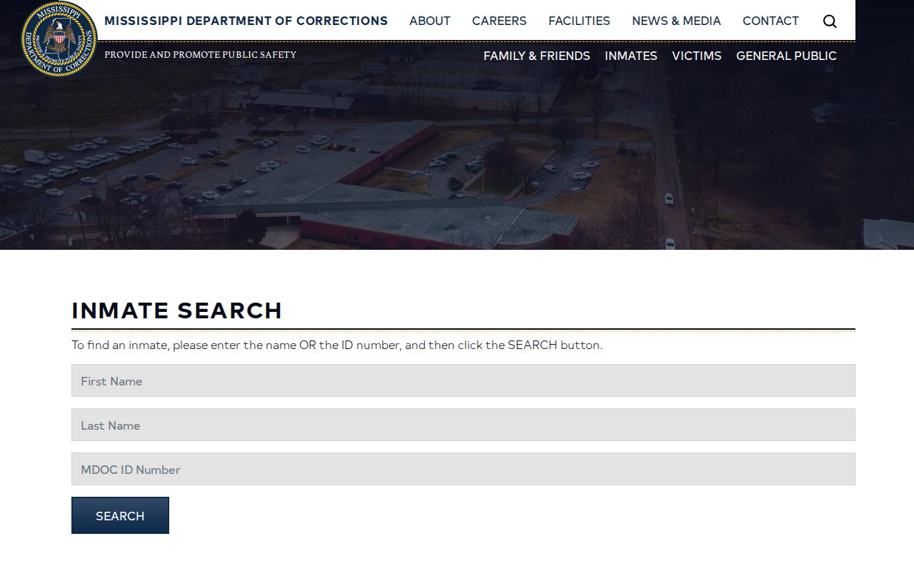 MDOC offender search for Holmes County released inmates